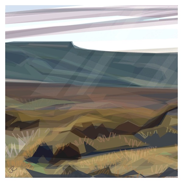 Winter on the Moor art card