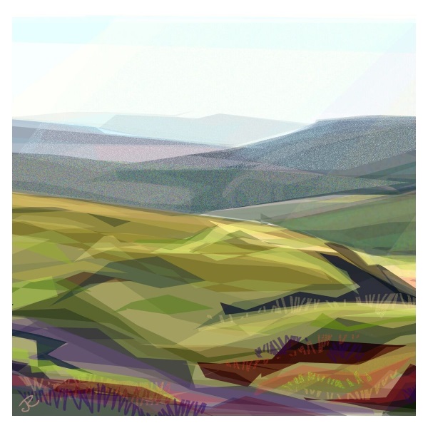 Spring on the Moor art card