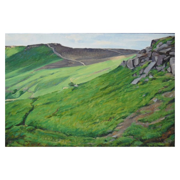 Higger Tor from Upper Burbage Bridge