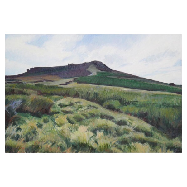 Higger Tor from below Carl Wark